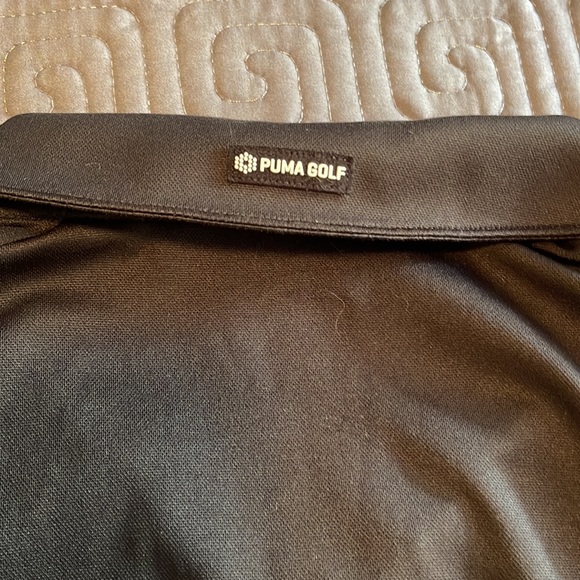 Puma Golf polo with Mercedes-Benz logo stitched on sleeve - Picture 7 of 7